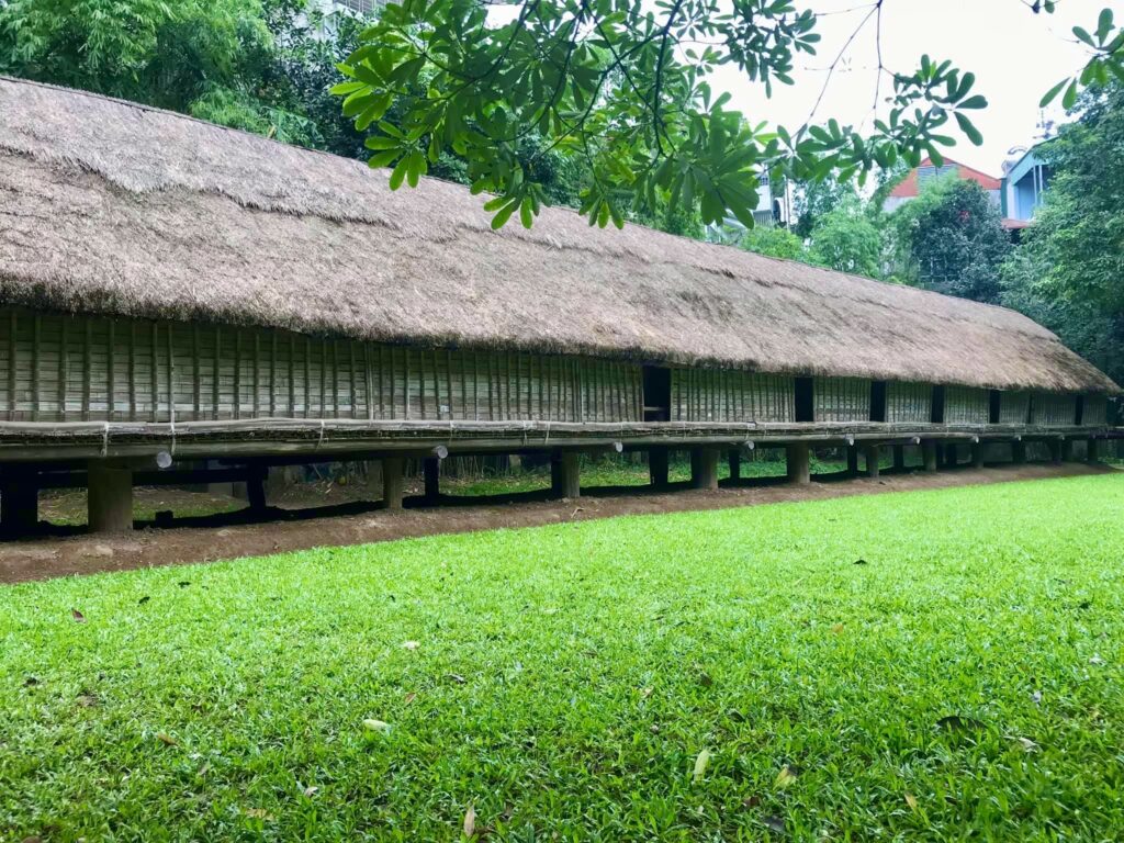 Traditional houses in the Vietnam Museum of Ethnology