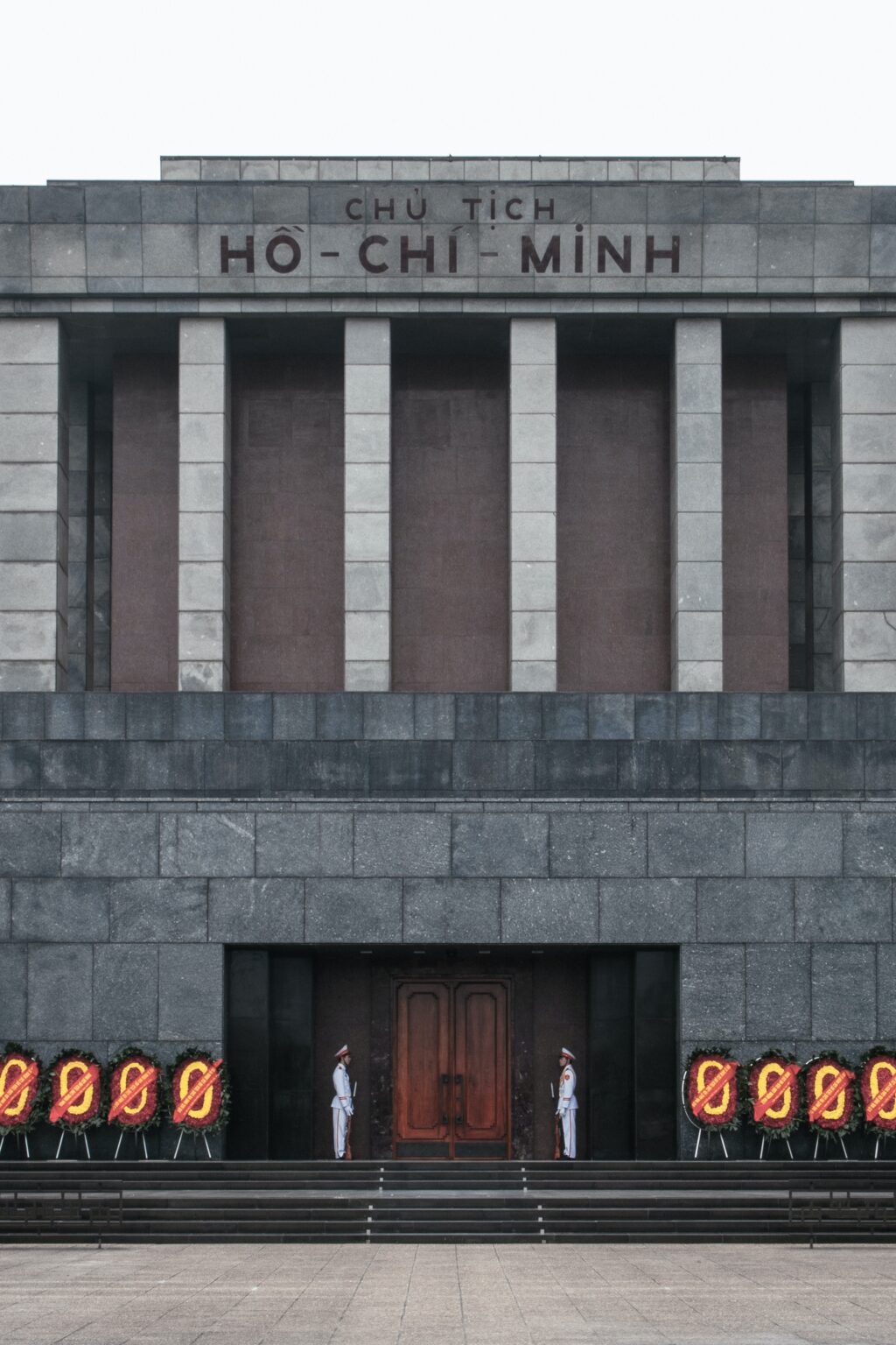 Ho Chi Minh Mausoleum with Guards