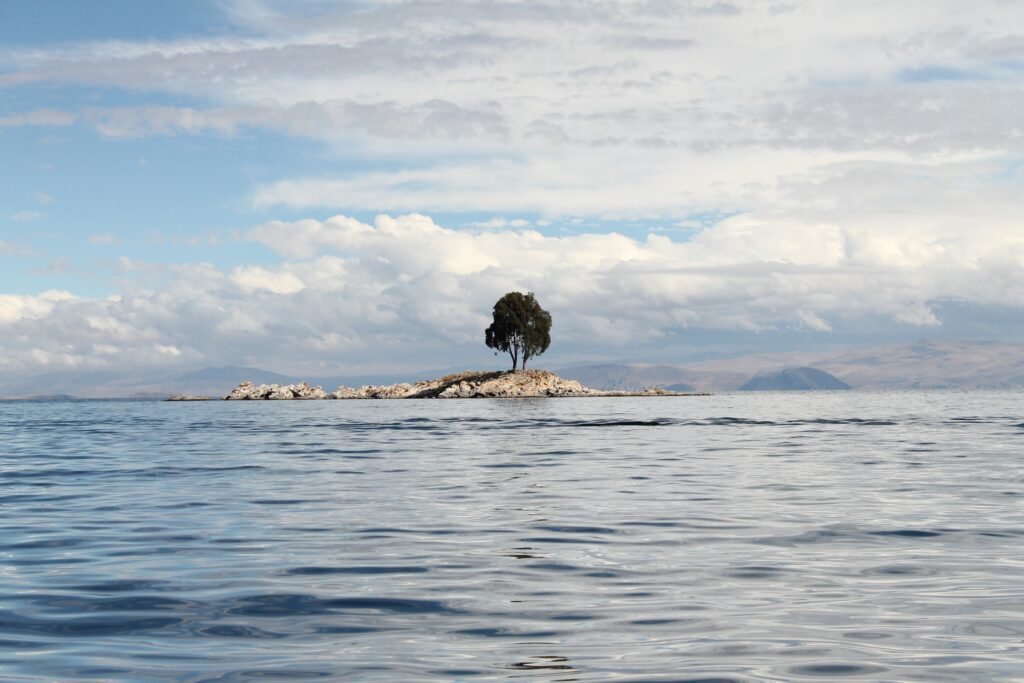 Lake Titicaca in Bolivia
