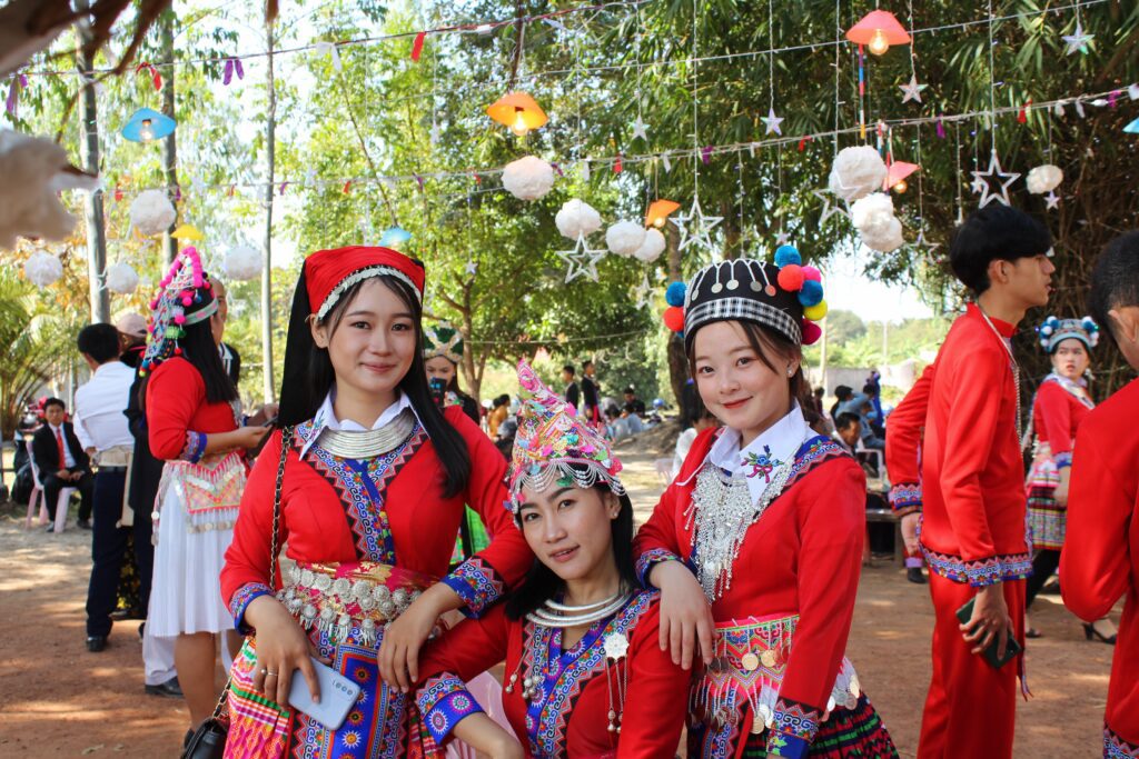 Hmong Girls from Laos