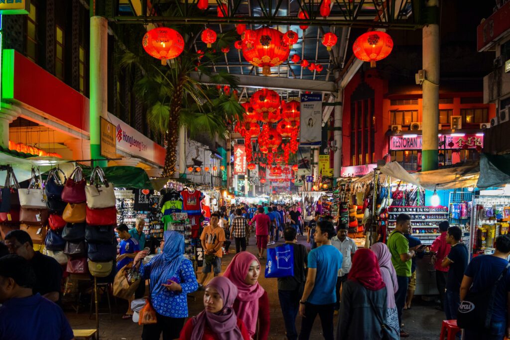 Petaling Street, Chinatown in Kuala Lumpur