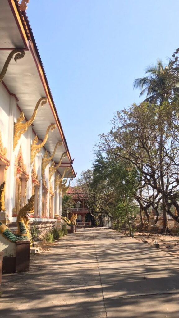 The temple architecture of Laos