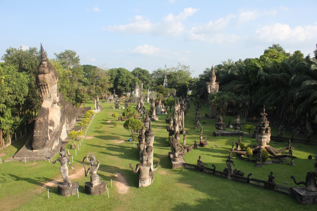 Buddha Park in Xieng Khuang, Laos