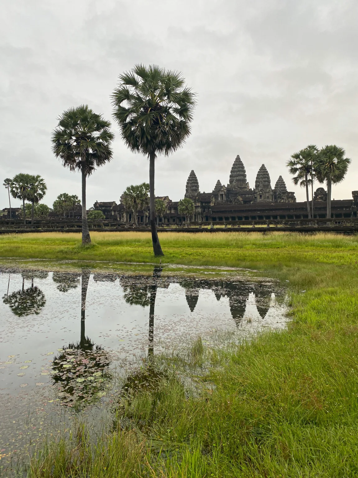 Angkor Wat reflection shot, Siem Reap, Cambodia