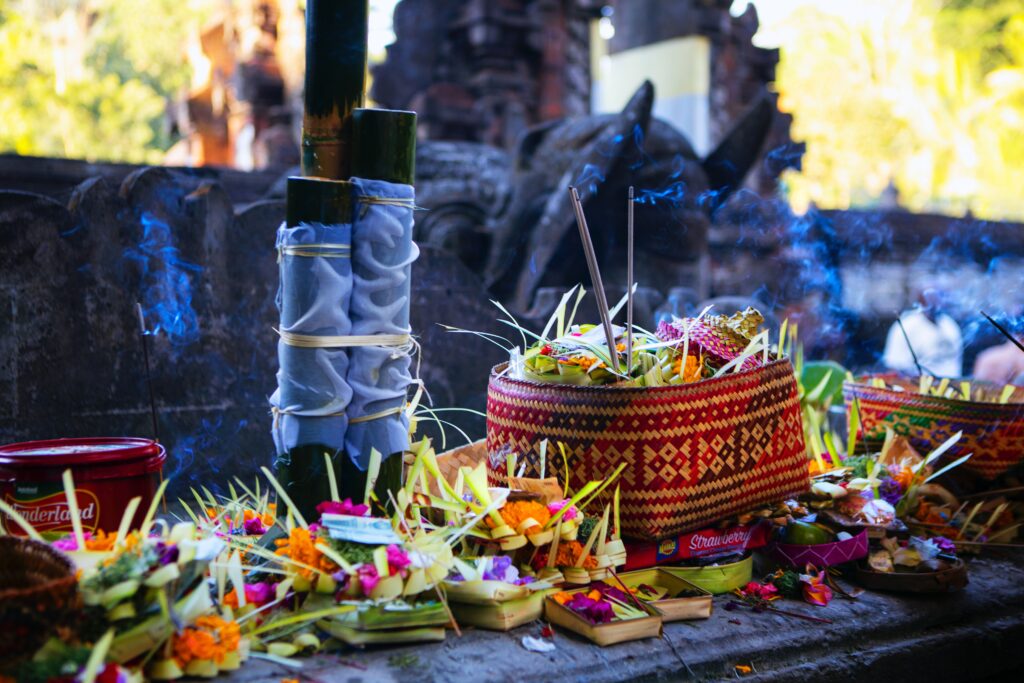 Balinese culture offerings