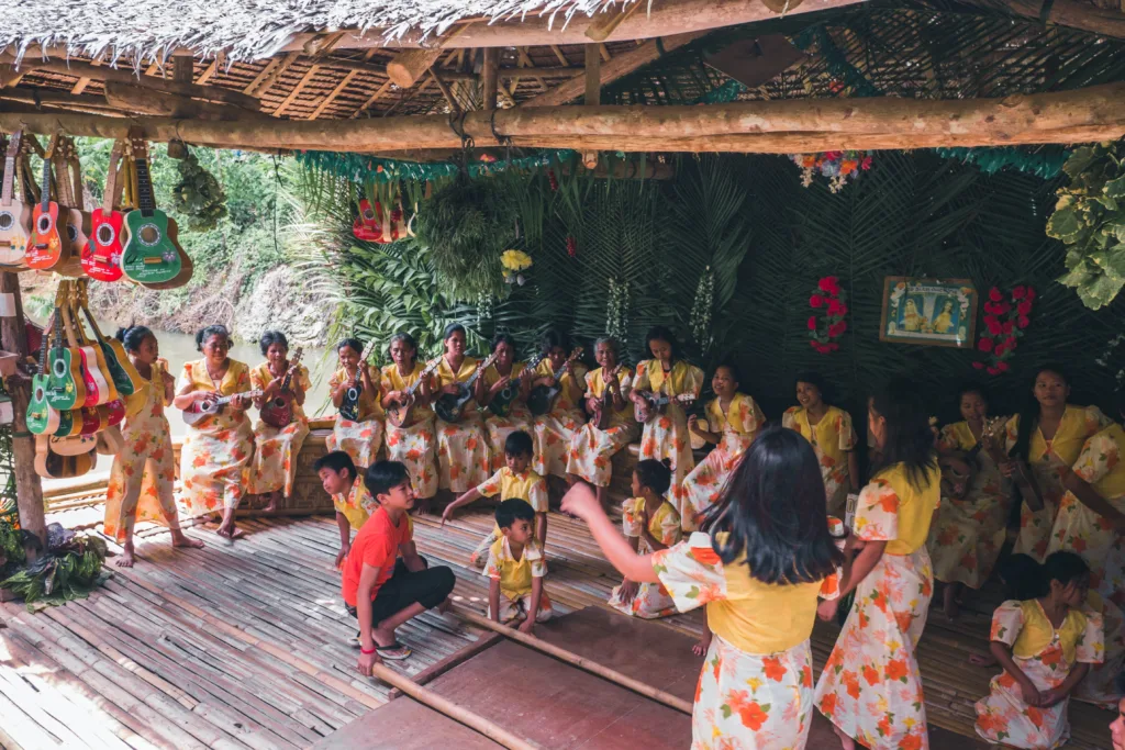 Tinikling Dance in Bohol