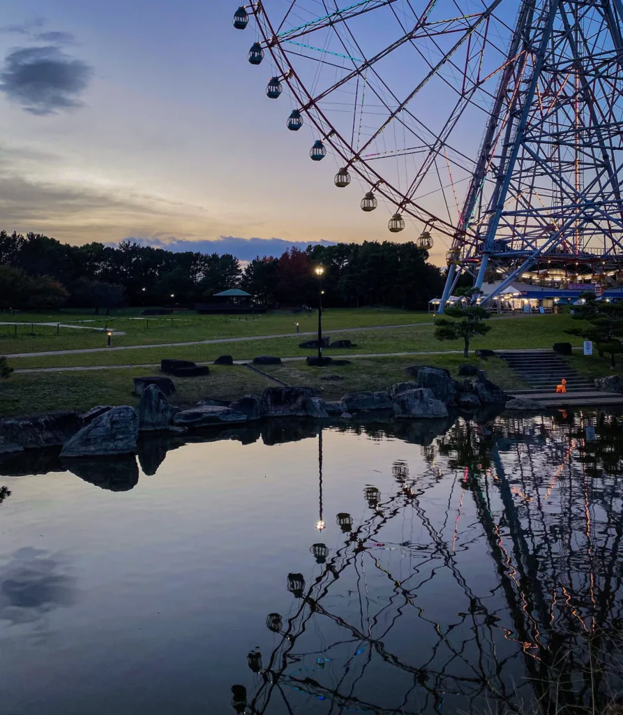 Kasai Rinkai Koen Ferris Wheel. Tokyo, Japan