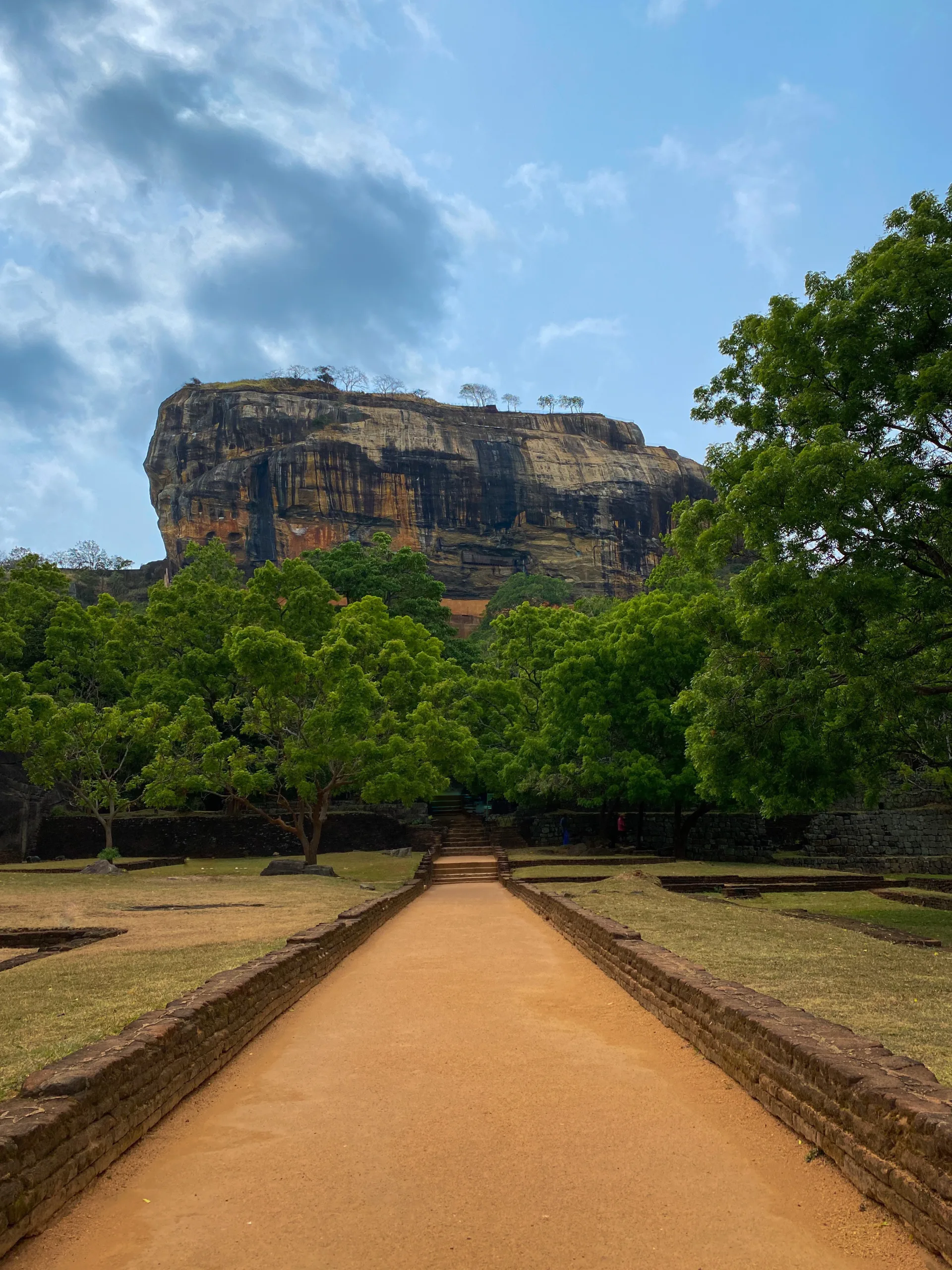 Sigiriya or Lion's Rock in Sri Lanka