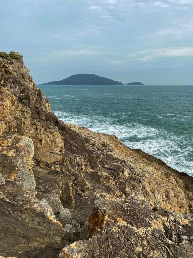 Big Wave Beach rocks