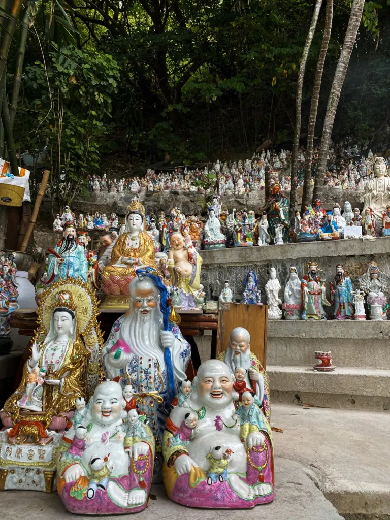 A Sky Full of Gods and Buddhas Idol Cemetery
