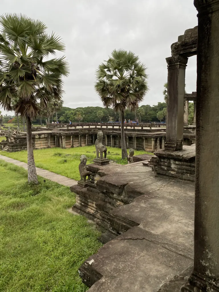 Angkor Wat Courtyard