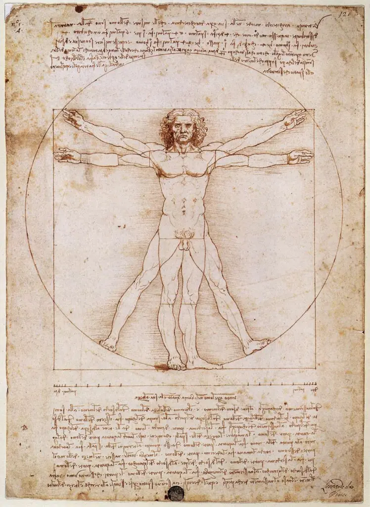 Leonardo Da Vinci and Flower of Life