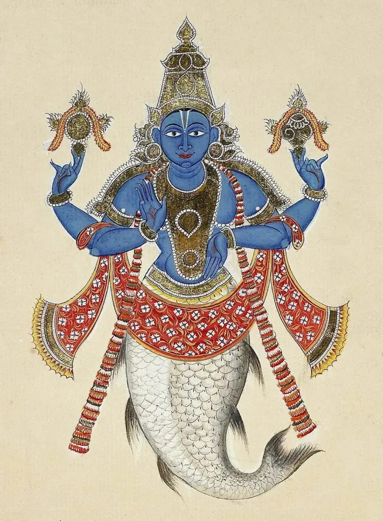 Matsya, one of the 10 Avatars of Vishnu
