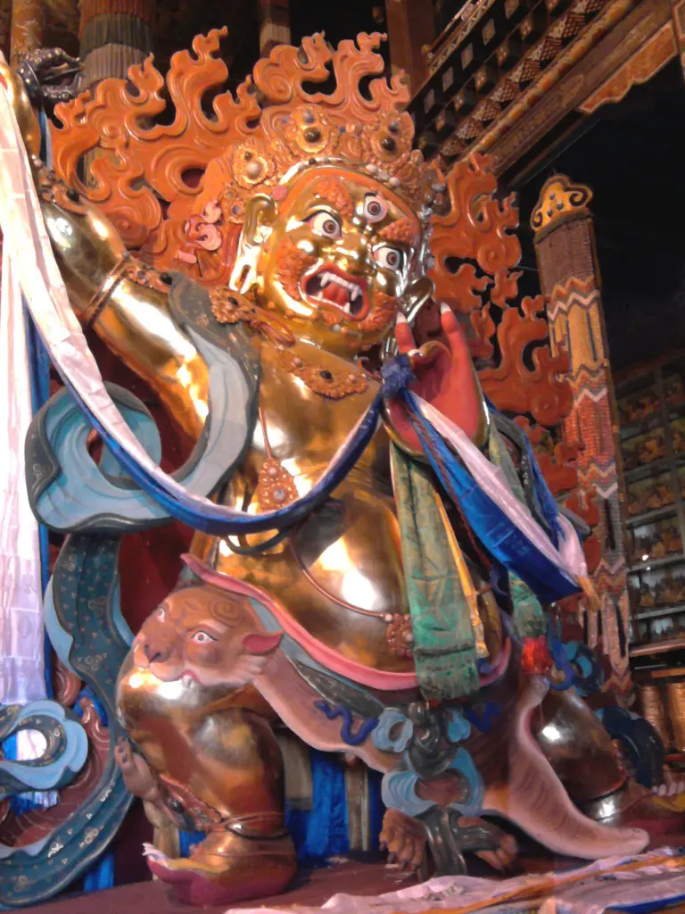 Bodhisattva Vajrapani in Mongolia