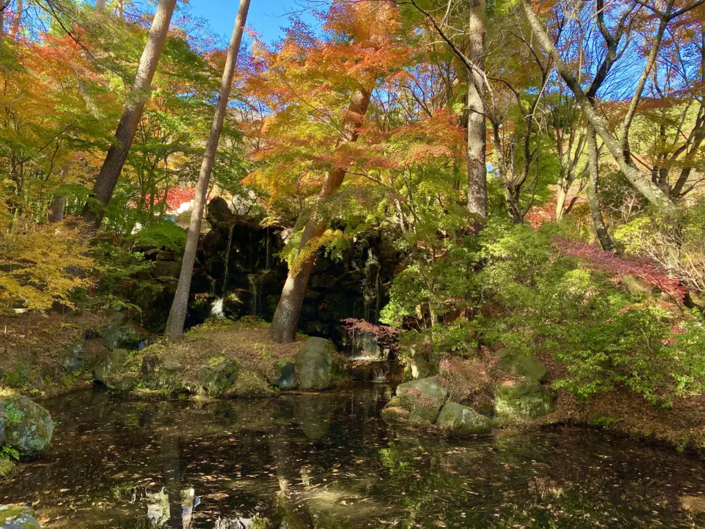 Pond at Kubota Itchiku Museum