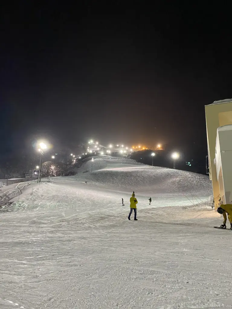 Niseko Night Skiing