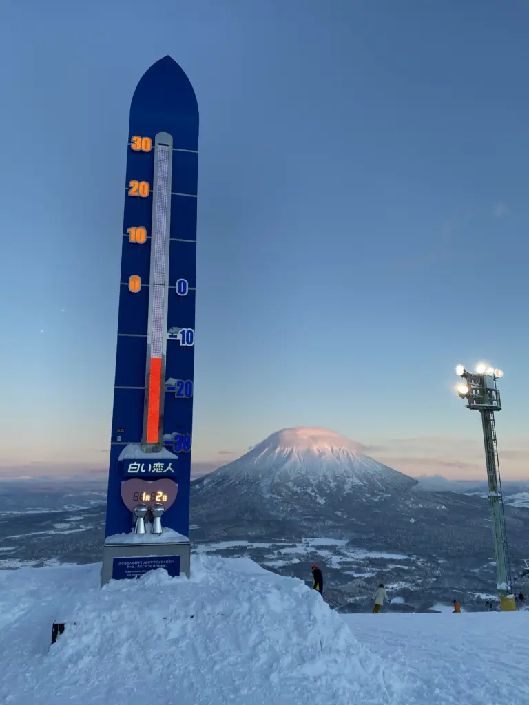 Niseko Temperatures