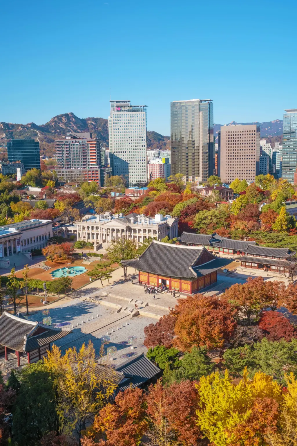 Deoksugung Palace in Autumn