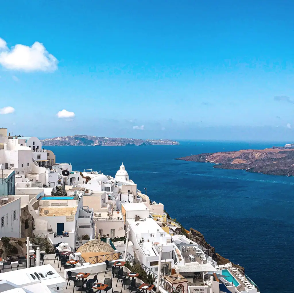 Santorini White Houses, Greece