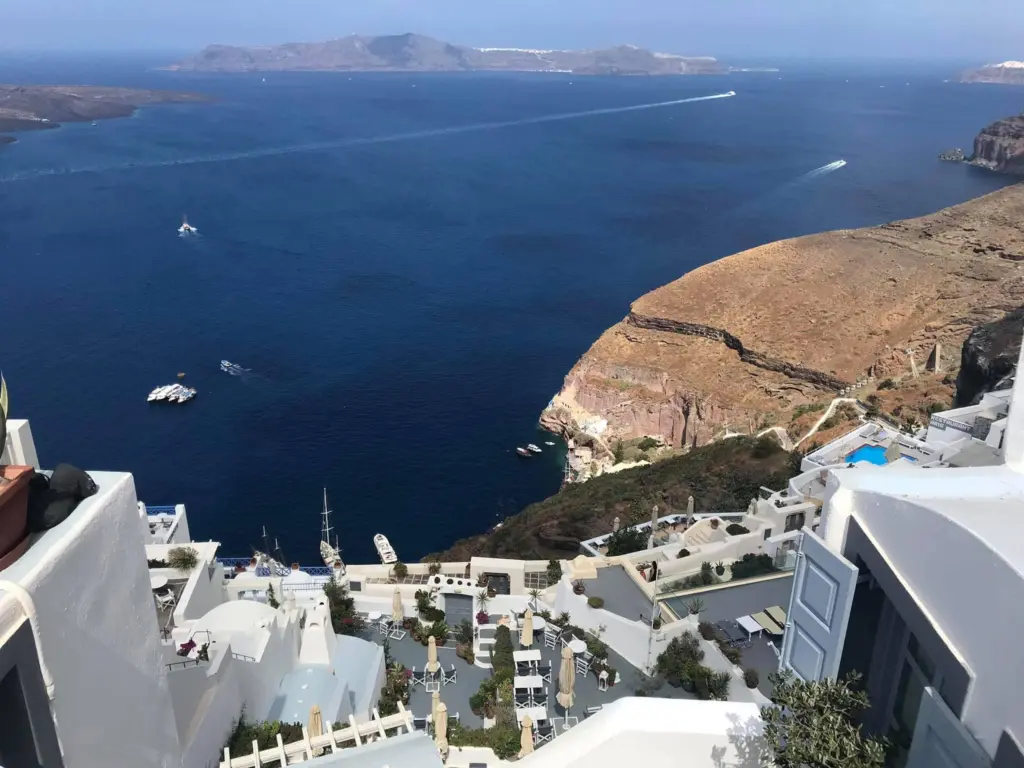 Views from Fira, Santorini