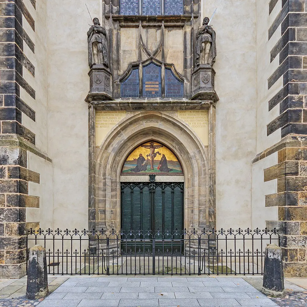 Door of the Theses in Witternburg
