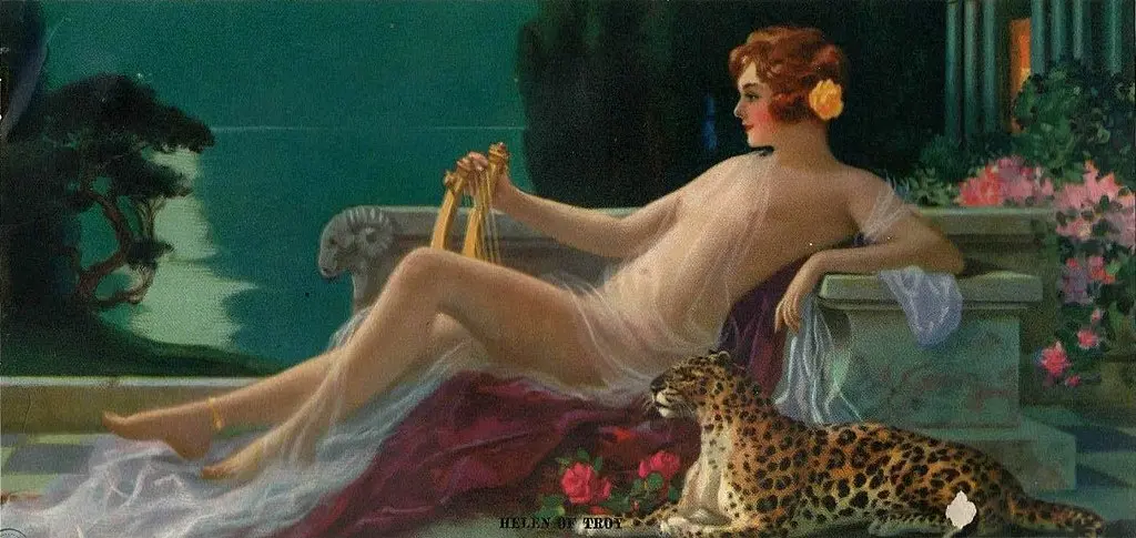 Helen, the face that launched a thousand ships
