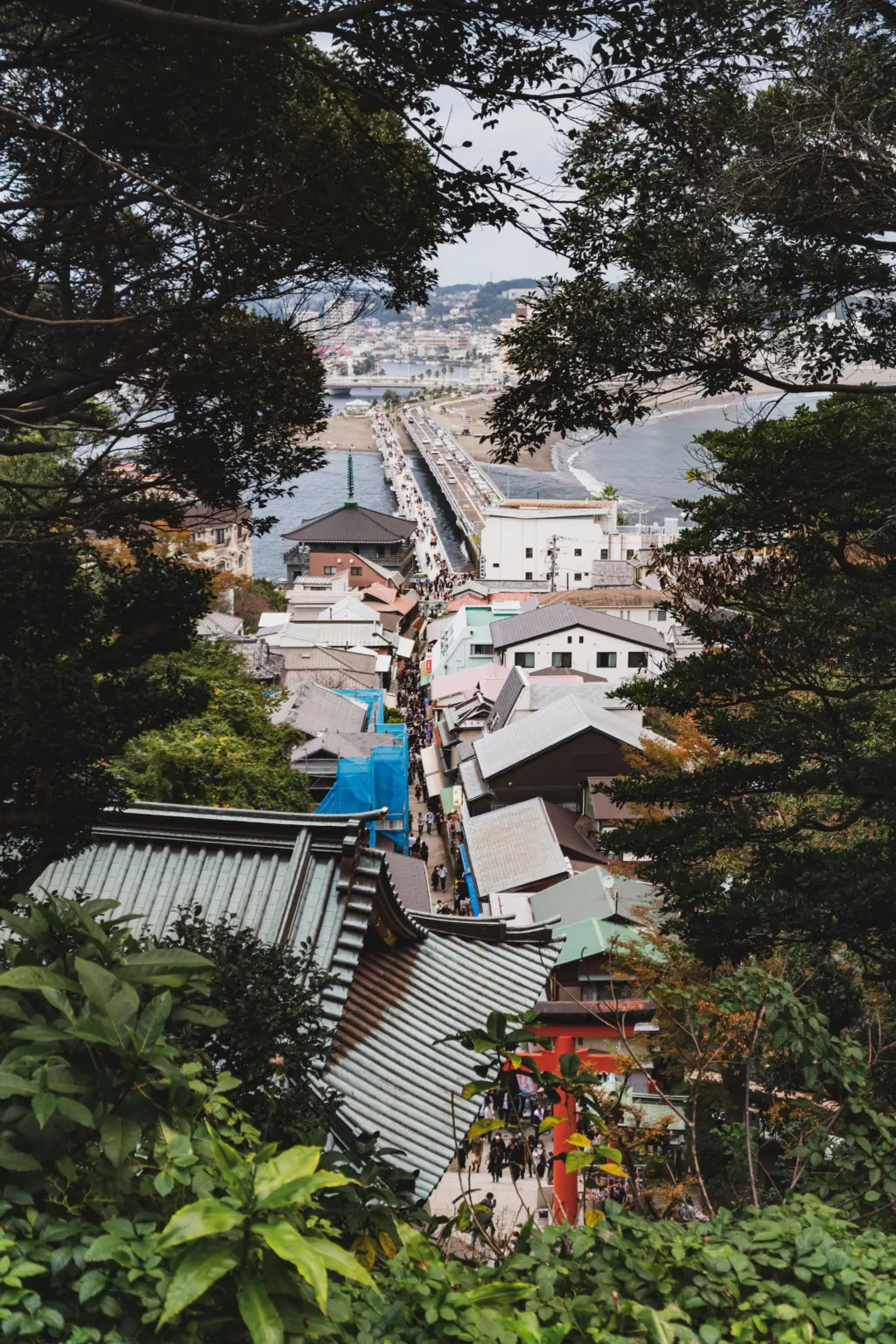 Enoshima Nakamise Street