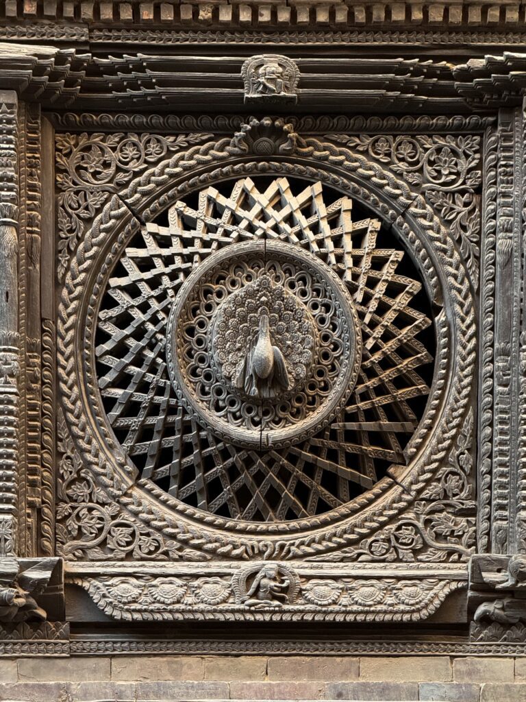 Peacock Window